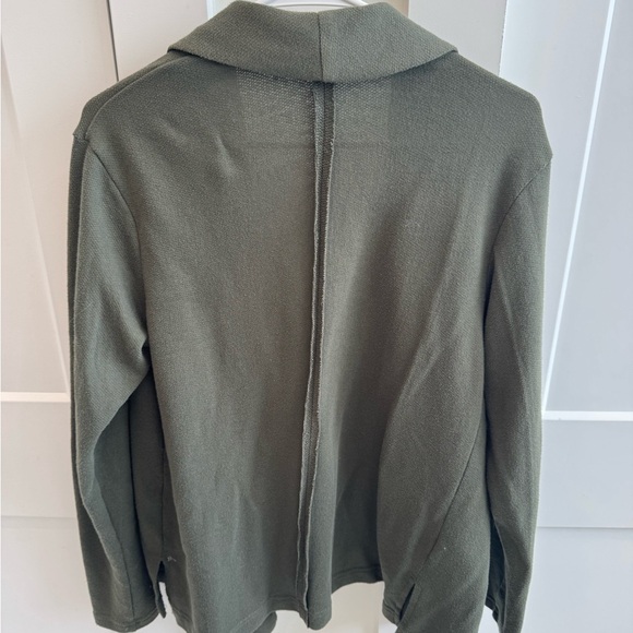 Susina Olive Colored Soft Wrap/Cardigan Sz M​​​​​ - Picture 6 of 6